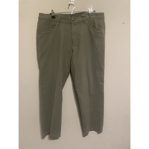 Lululemon Pants Mens‎ 29 ABC Classic Green Grey Straight Leg